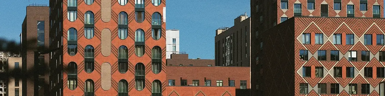 Block of buildings at daytime